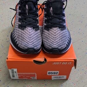 Nike Womens Black and Gold Plum Chalk Running Shoes